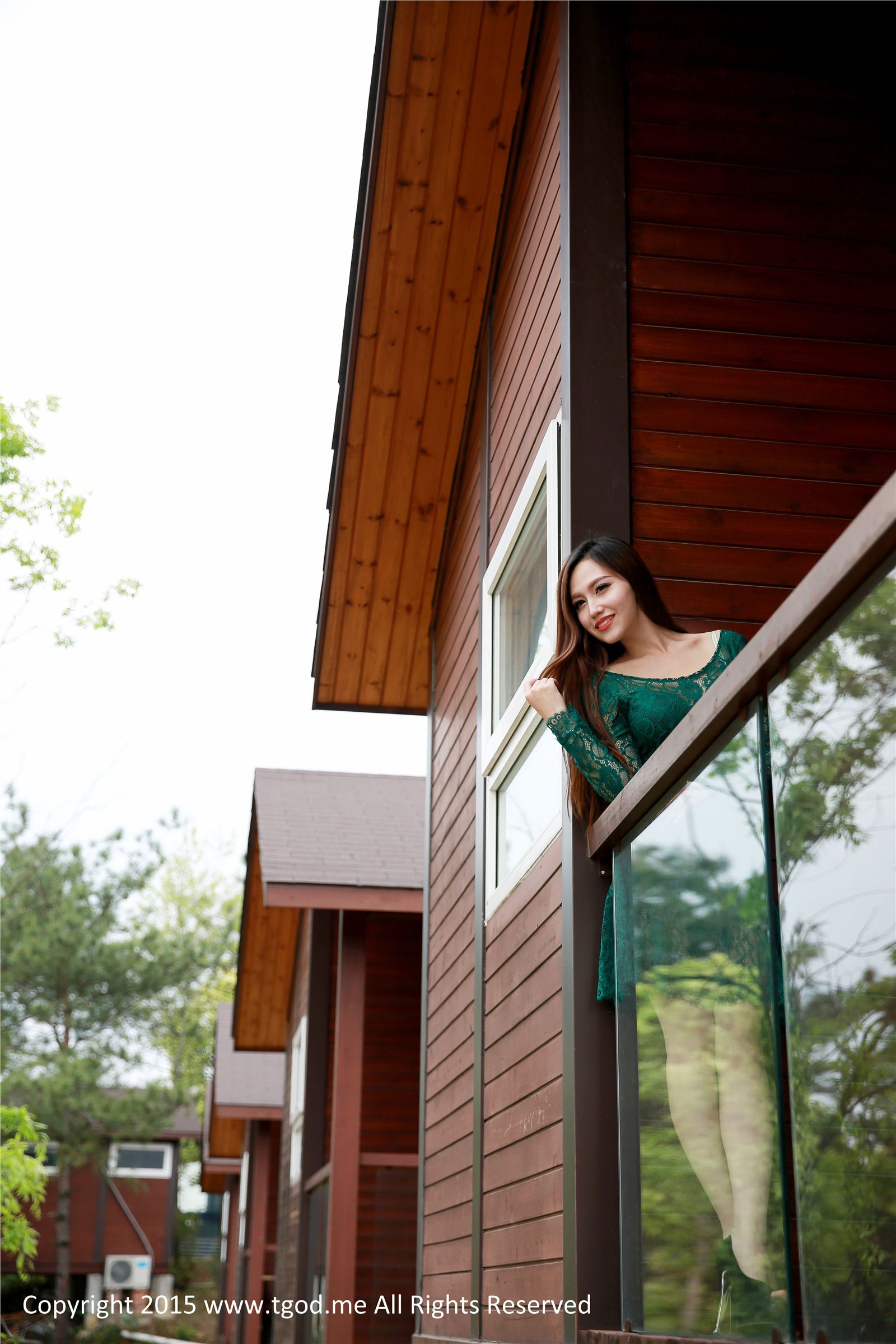 [TGOD推女神]2015.05.08 女神驾到 九江花源谷 青春女神鲁思羽 夏静镜